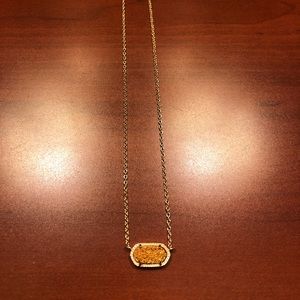 Kendra Scott Elisa Drusy Necklace Gold
